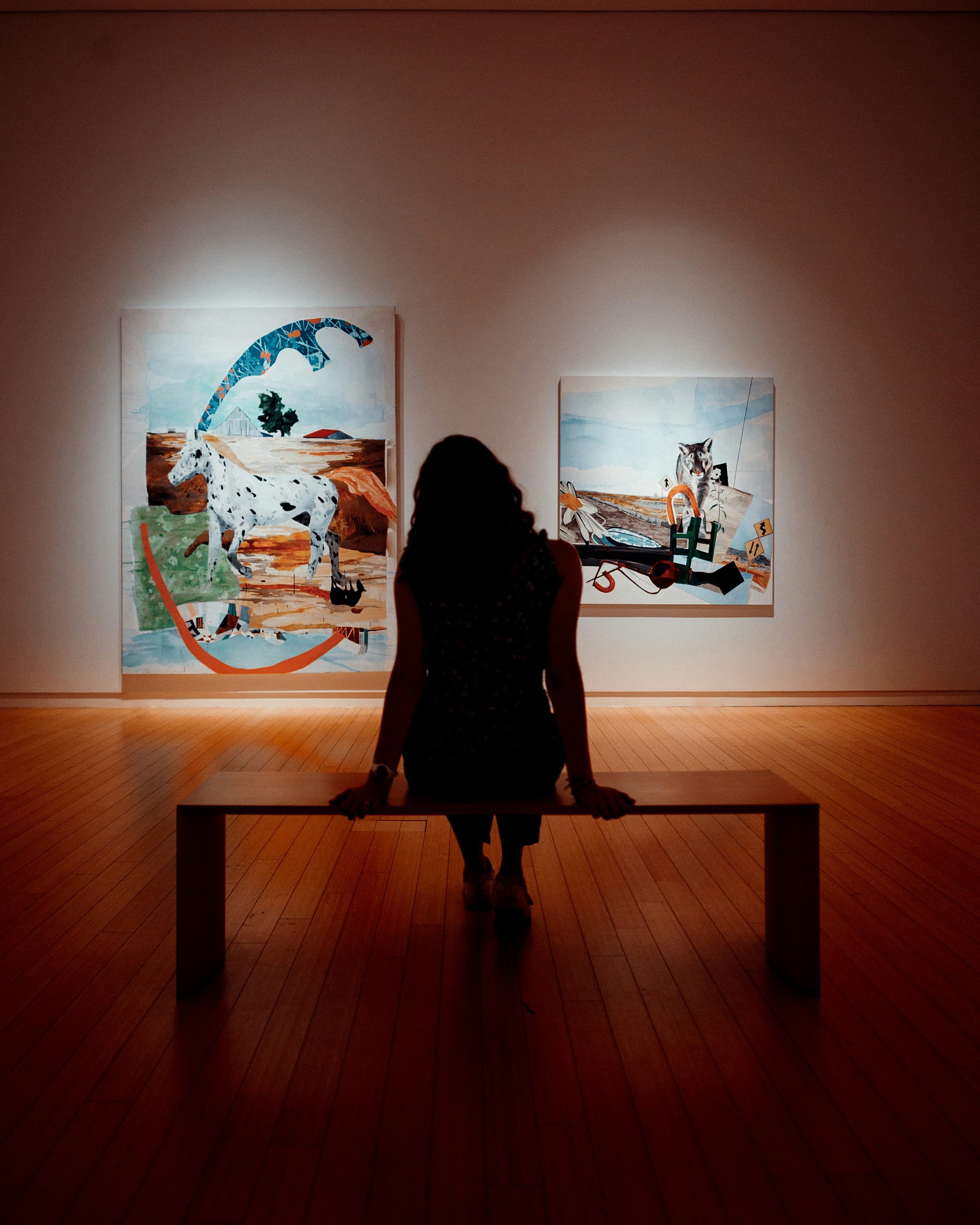 Opportunities - Modern architectural gallery space with natural light